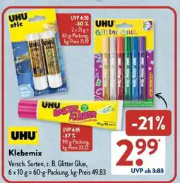 Aldi Süd UHU Klebemix Angebot