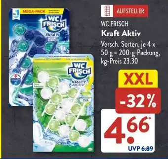 Aldi Süd WC FRISCH Kraft aktiv Angebot