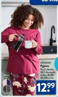 Aldi Süd UP2FASHION Pyjama Angebot