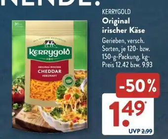 Aldi Süd Kerrygold Original irischer Käse Angebot