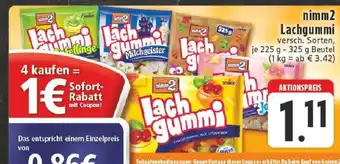 Edeka nimm2 Lachgummi Angebot