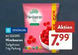 Aldi Süd ALL SEASONS Himbeeren Angebot