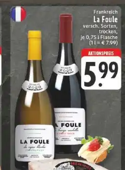 Edeka La Foule Wein Angebot
