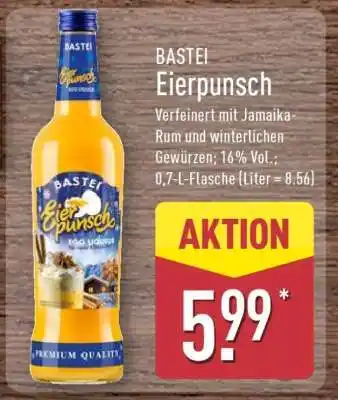 Aldi Nord BASTEI Eierpunsch Angebot