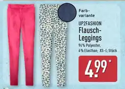 Aldi Nord UP2FASHION Flausch-Leggings Angebot