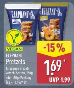 Aldi Nord ELEPHANT Pretzels Angebot