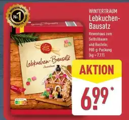 Aldi Nord WINTERTRAUM Lebkuchen-Bausatz Angebot