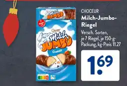 Aldi Süd CHOCEUR Milch-Jumbo-Riegel Angebot