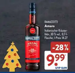 Aldi Süd Ramazzotti Amaro Angebot