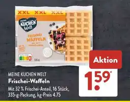 Aldi Süd MEINE KUCHEN WELT Frischei-Waffeln Angebot