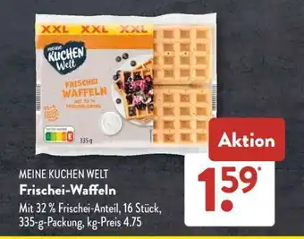 Aldi Süd MEINE KUCHEN WELT Frischei-Waffeln Angebot