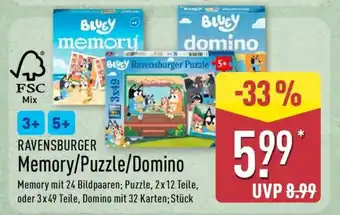 Aldi Nord RAVENSBURGER Memory/Puzzle/Domino Angebot