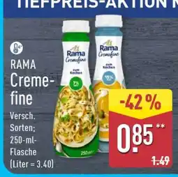 Aldi Nord Rama Cremefine Angebot