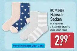 Aldi Nord UP2FASHION Flausch-Socken Angebot