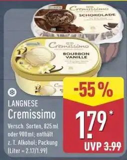 Aldi Nord LANGNESE Cremissimo Angebot