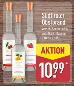 Aldi Nord Südtiroler Obstbrand Angebot