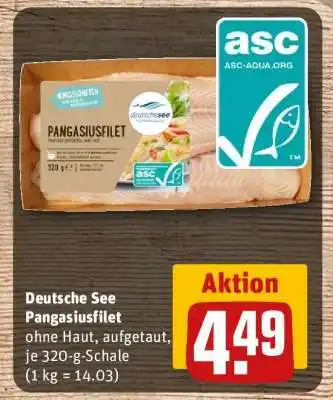 REWE Deutsche See Pangasiusfilet Angebot