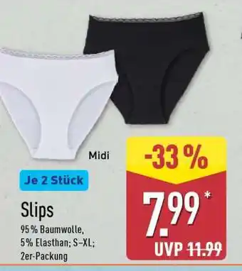 Aldi Nord Slips Angebot