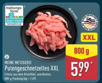 Aldi Nord Putengeschnetzeltes XXL Angebot