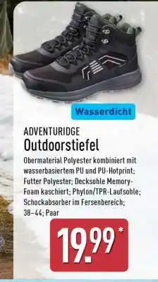 Aldi Nord ADVENTURIDGE Outdoorstiefel Angebot