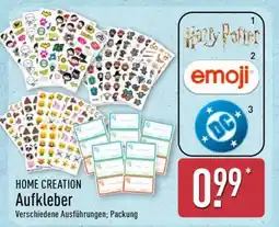 Aldi Nord HOME CREATION Aufkleber Angebot