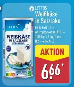 Aldi Nord LYTTOS Weißkäse in Salzlake Angebot