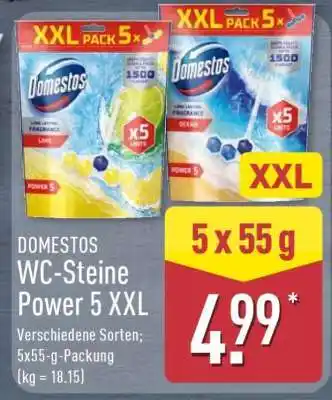 Aldi Nord DOMESTOS WC-Steine Power 5 XXL Angebot