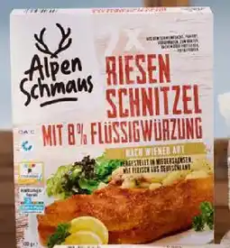 Aldi Nord ALPENSCHMAUS Riesen-Schnitzel Angebot