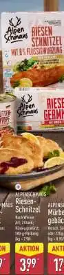 Aldi Nord ALPENSCHMAUS Riesen-Schnitzel Angebot