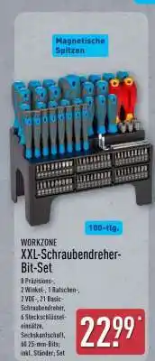Aldi Nord WORKZONE XXL-Schraubendreher-Bit-Set Angebot