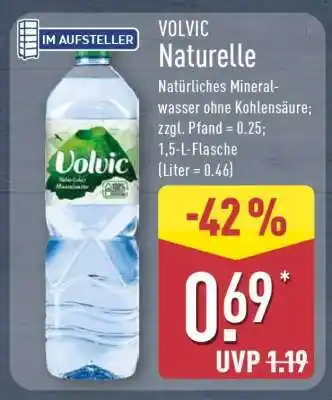 Aldi Nord VOLVIC Naturelle Angebot