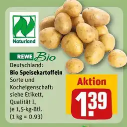 REWE Bio-Speisekartoffeln Angebot
