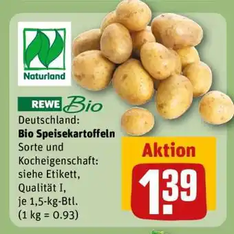 REWE Bio-Speisekartoffeln Angebot