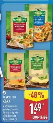 Aldi Nord KERRYGOLD Käse Angebot
