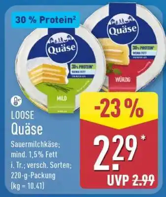 Aldi Nord Quäse Angebot