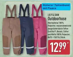 Aldi Nord LILY & DAN Outdoorhose Angebot