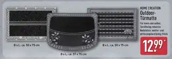 Aldi Nord HOME CREATION Outdoor-Türmatte Angebot