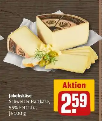 REWE Jakobskäse Angebot