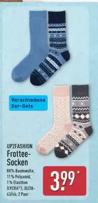 Aldi Nord UP2FASHION Frottee-Socken Angebot