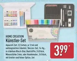 Aldi Nord HOME CREATION Künstler-Set Angebot