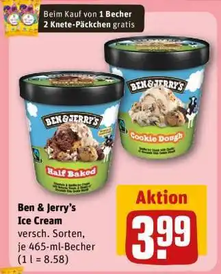 REWE Ben & Jerry's Ice Cream Angebot