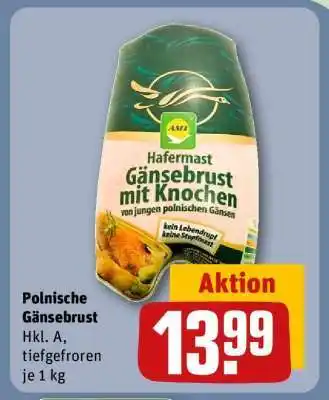 REWE Polnische Gänsebrust Angebot