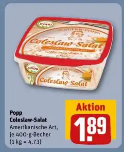 REWE POPP Coleslaw-Salat Angebot