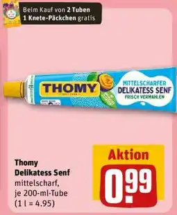 REWE Thomy Delikatess Senf Angebot