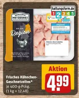 REWE Frisches Hähnchen-Geschnetzeltes Angebot