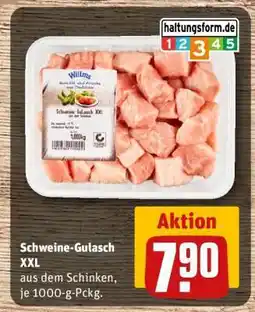 REWE Schweine- Gulasch XXL Angebot