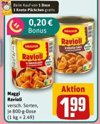 REWE Maggi Ravioli Angebot