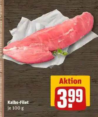 REWE Kalbs Filet Angebot