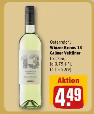 REWE Winzer Krems 13 Grüner Veltliner Angebot