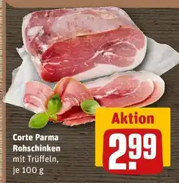 REWE Corte Parma Rohschinken Angebot